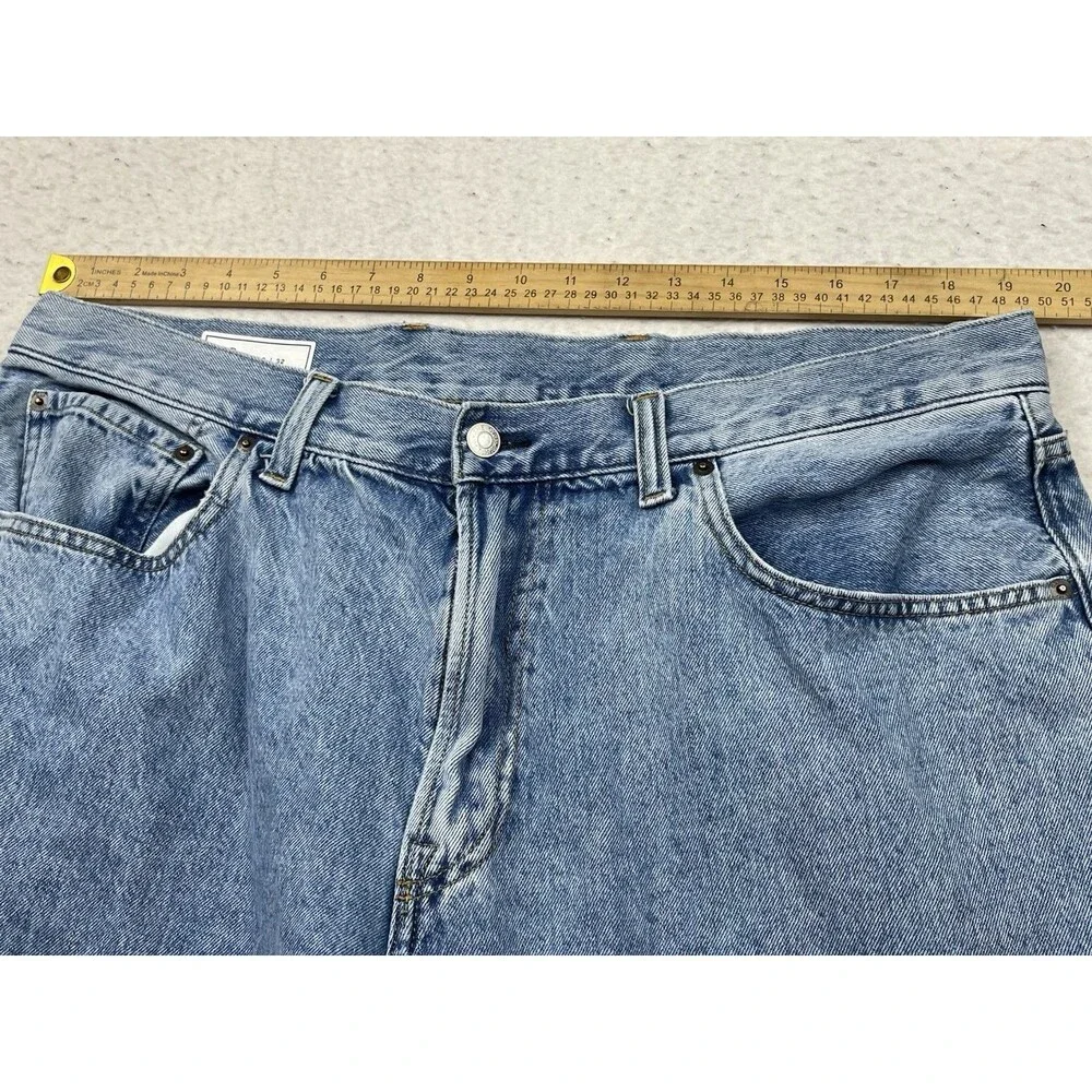 Gap Super Baggy Fit Men’s Size 38x32 Blue Cotton Denim Jeans 2025